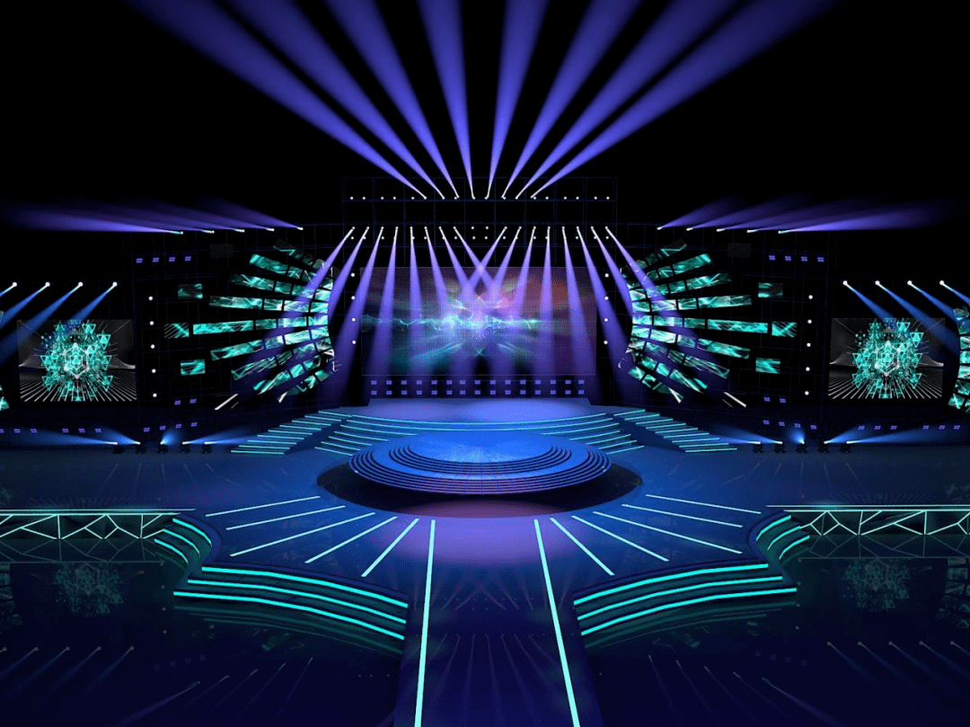 光影筑梦 河北传媒学院2019级戏剧影视美术设计专业《演播厅美术设计》课程优秀舞台美工成果展